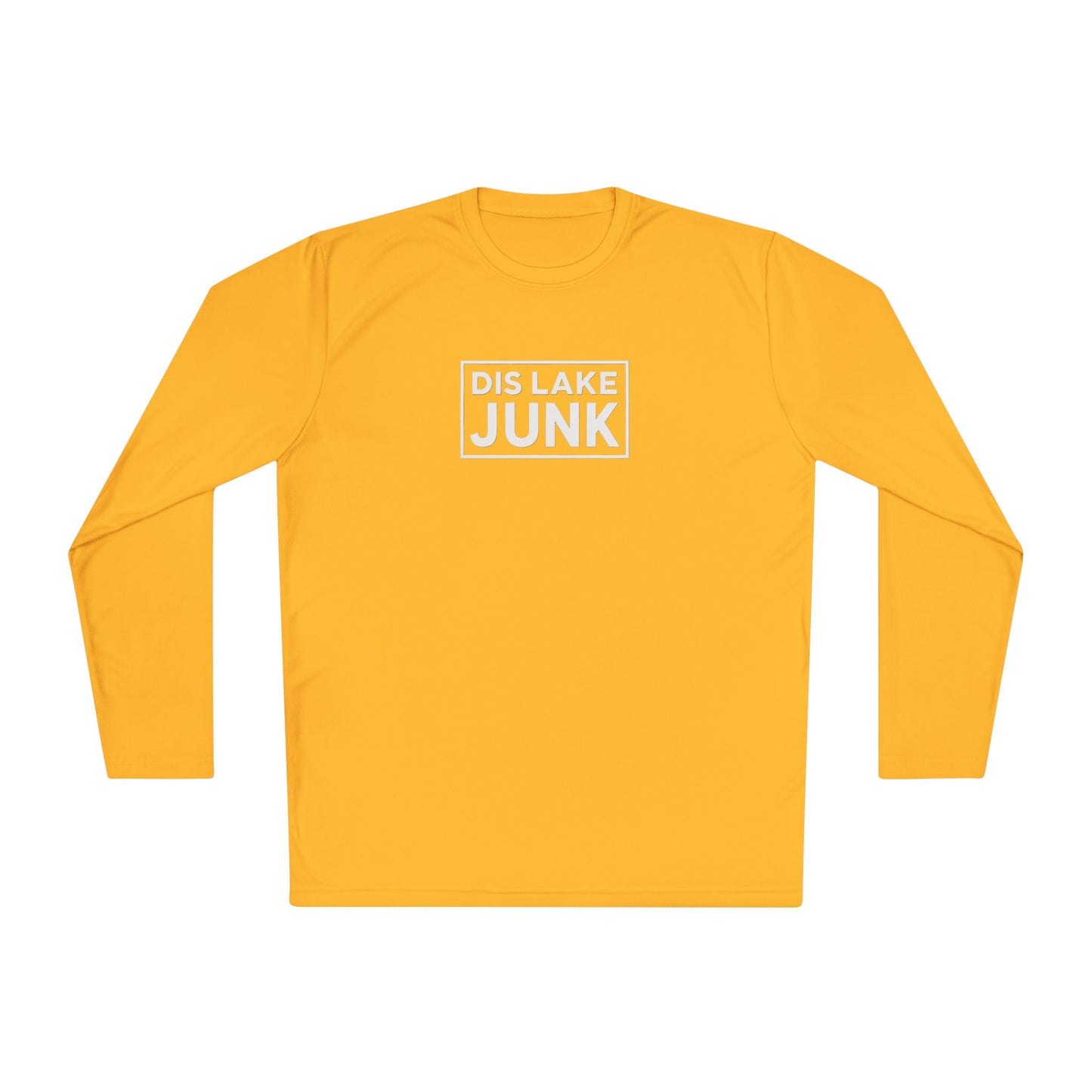 'DIS LAKE JUNK' Casual Shirt Lightweight Long Sleeve Tee