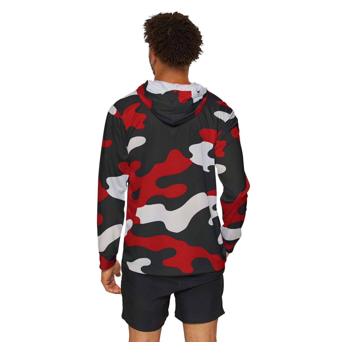 Georgia Inspired Camo Bass Kings Men's Fishing UPF Shirt (Hoodie)