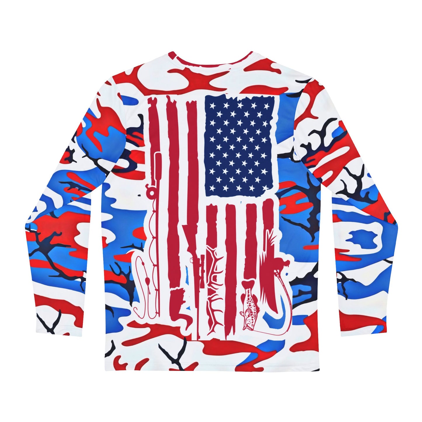Bass Kings Performance Fishing Shirt (American Flag)