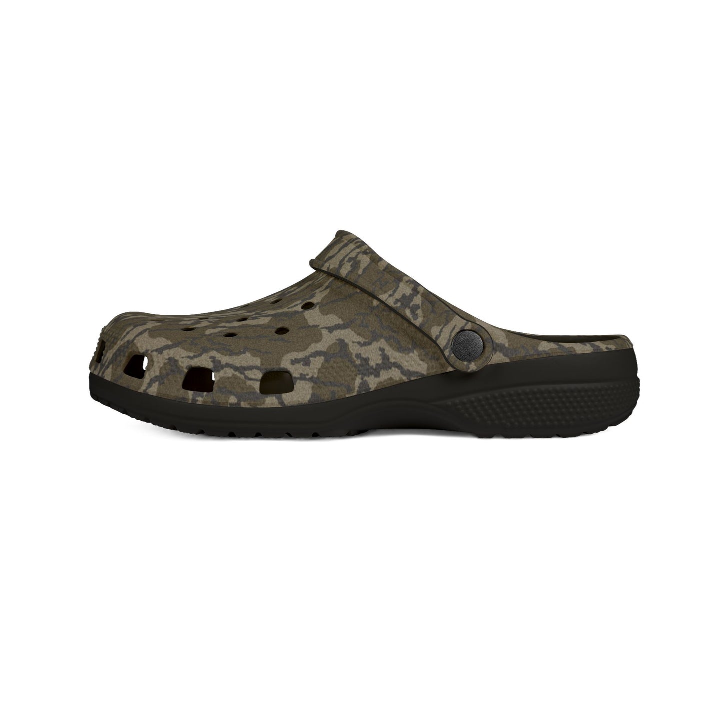 Old Camo Foam Clogs — Lightweight EVA Garden & Outdoor Slip-Ons