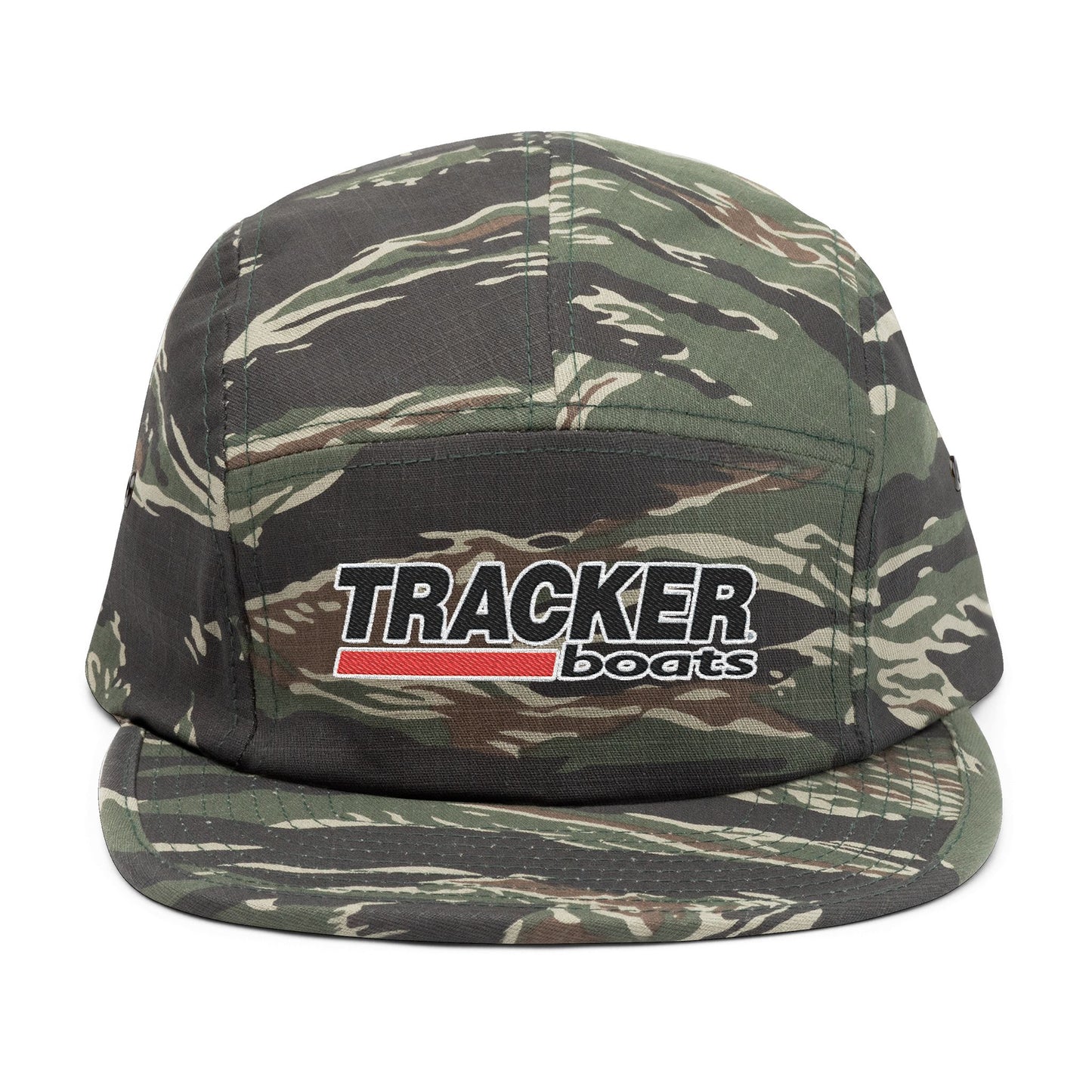 Tracker Boats Camo Embroidered 5 Panel Cap