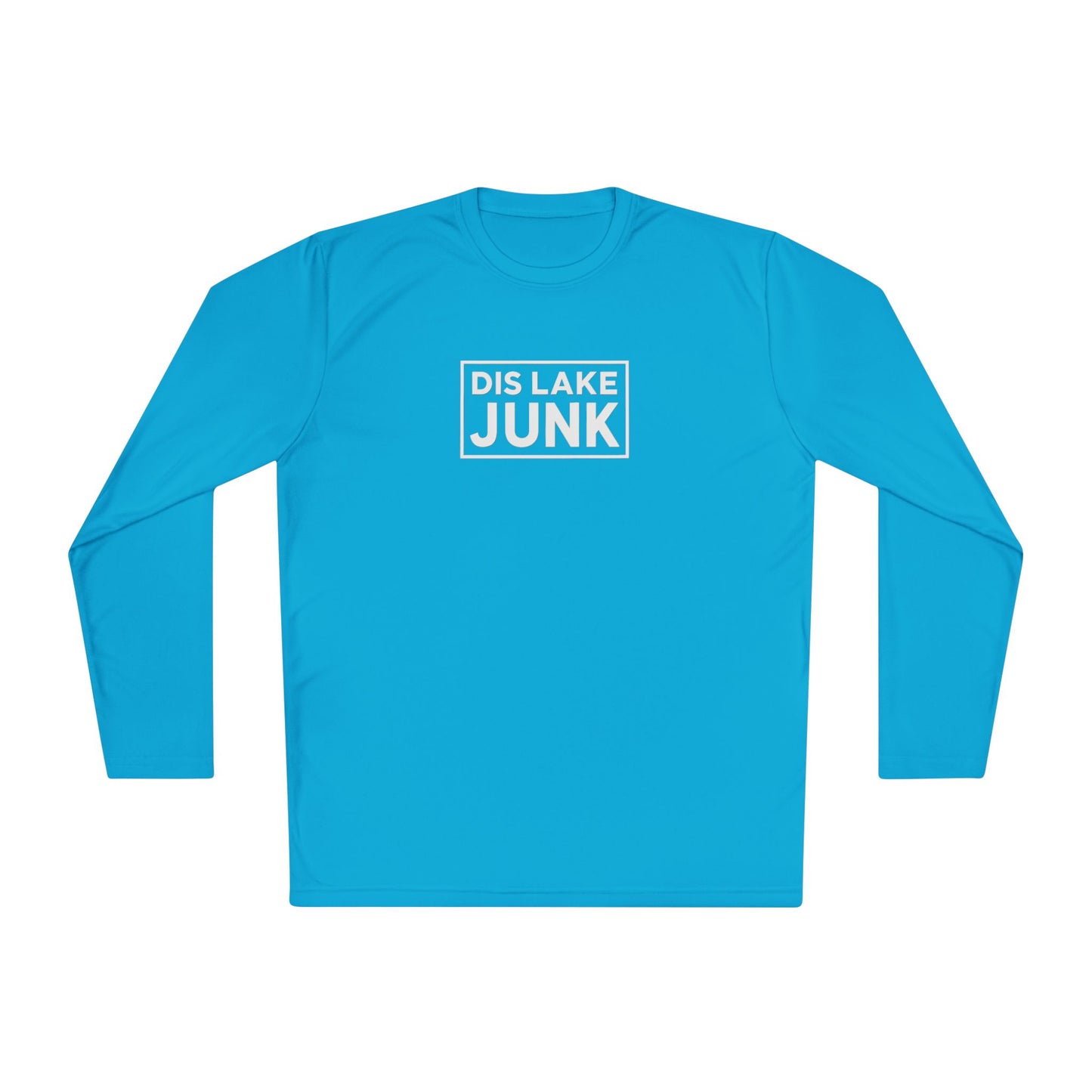 'DIS LAKE JUNK' Casual Shirt Lightweight Long Sleeve Tee