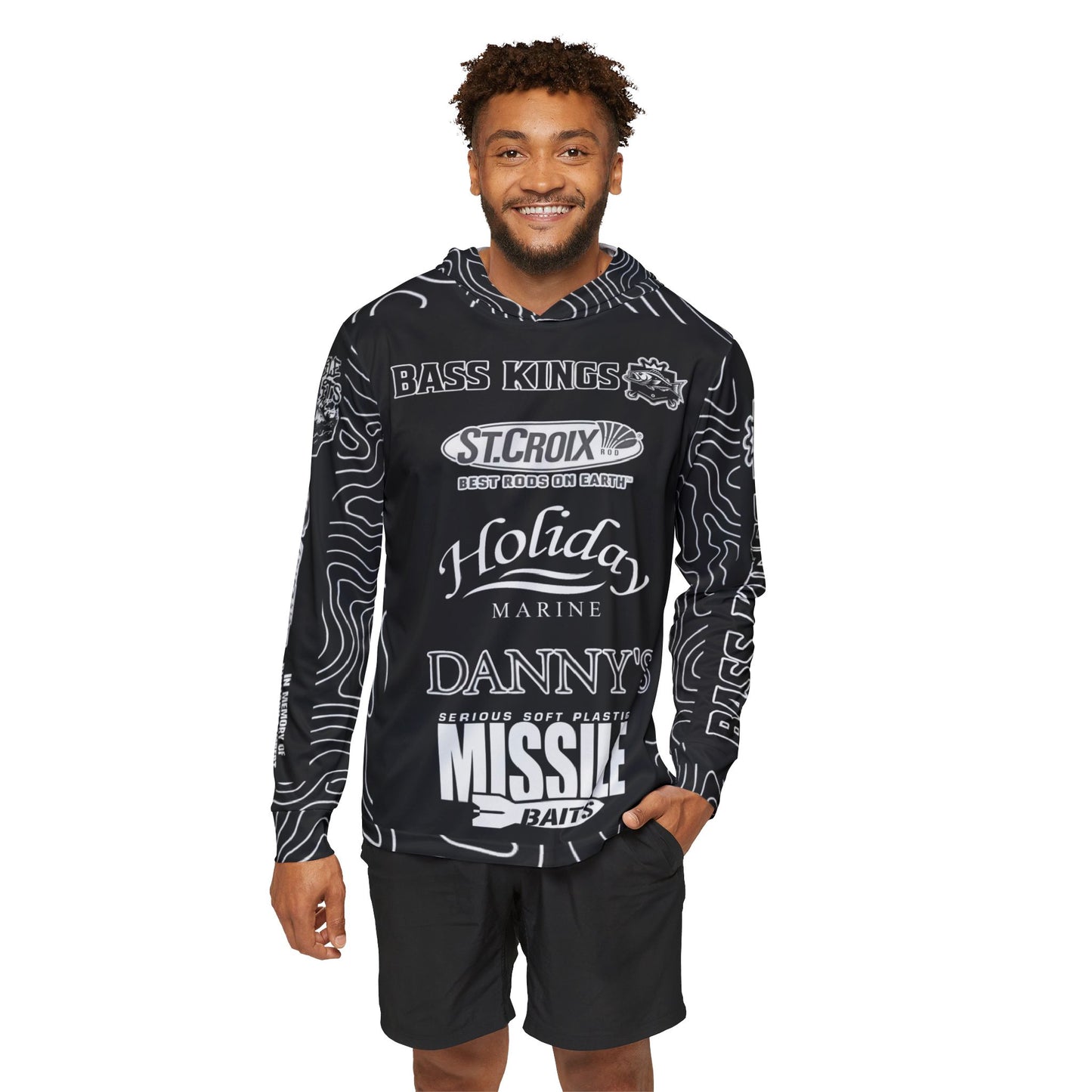 FULLY CUSTOM TOURNAMENT FISHING HOODED JERSEY