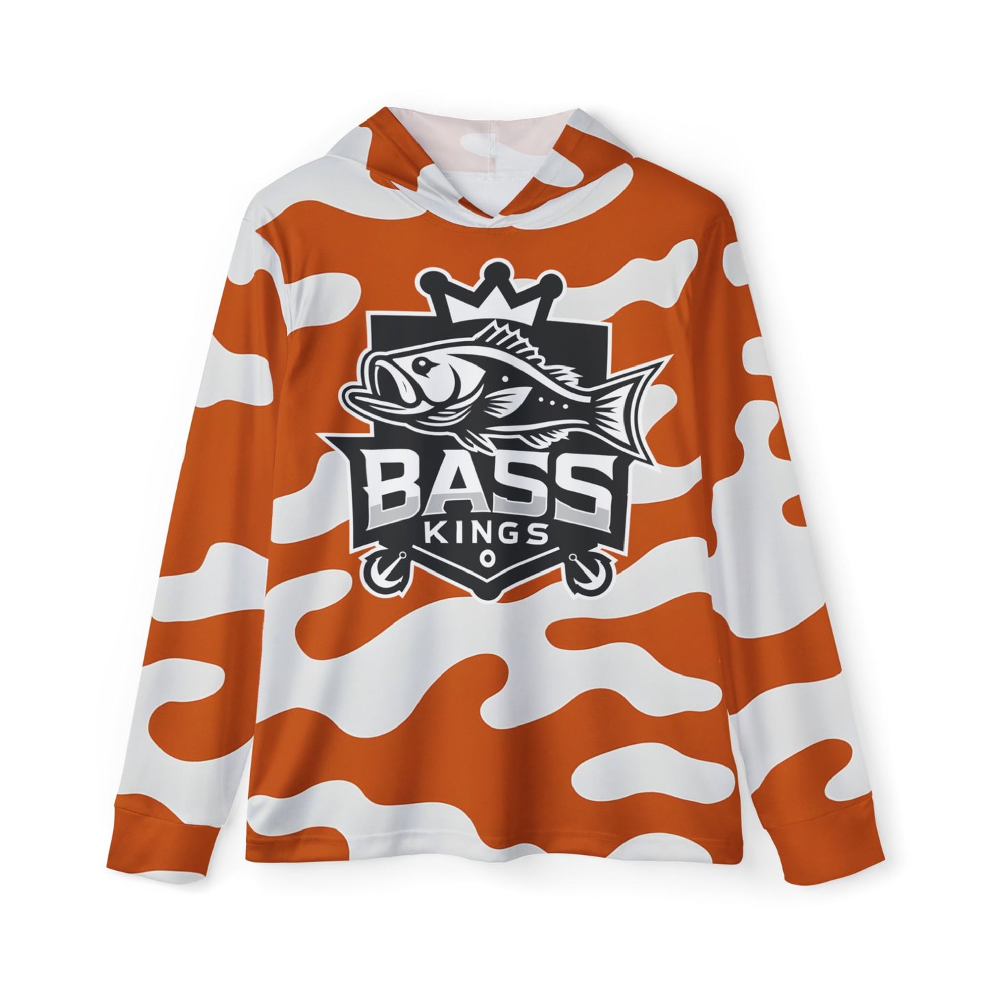 Texas Inspired Camo Bass Kings Men's Fishing UPF Shirt (Hoodie)