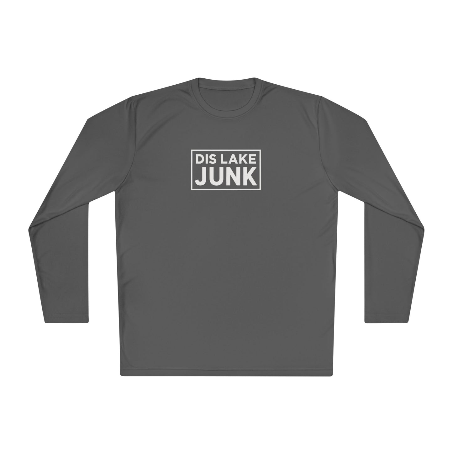 'DIS LAKE JUNK' Casual Shirt Lightweight Long Sleeve Tee