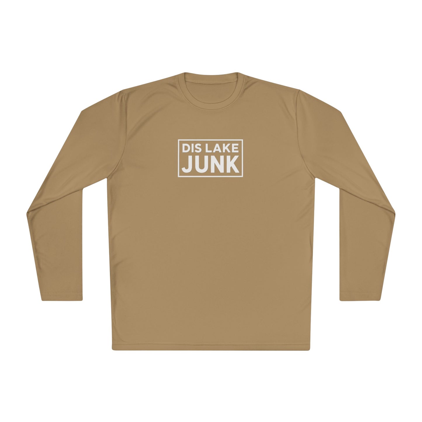 'DIS LAKE JUNK' Casual Shirt Lightweight Long Sleeve Tee