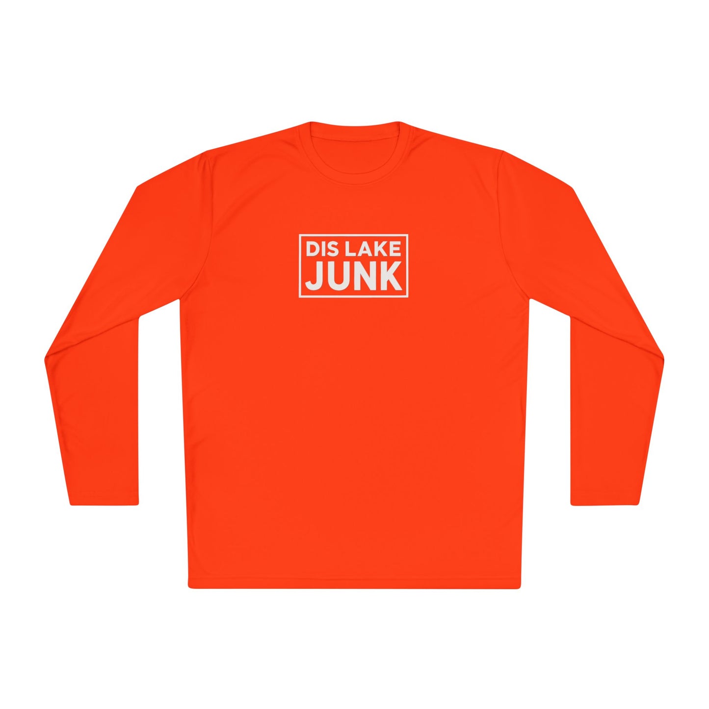 'DIS LAKE JUNK' Casual Shirt Lightweight Long Sleeve Tee