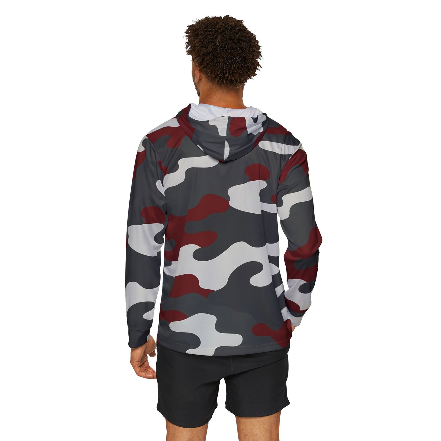 Alabama Inspired Camo Bass Kings Men's Fishing UPF Shirt (Hoodie)