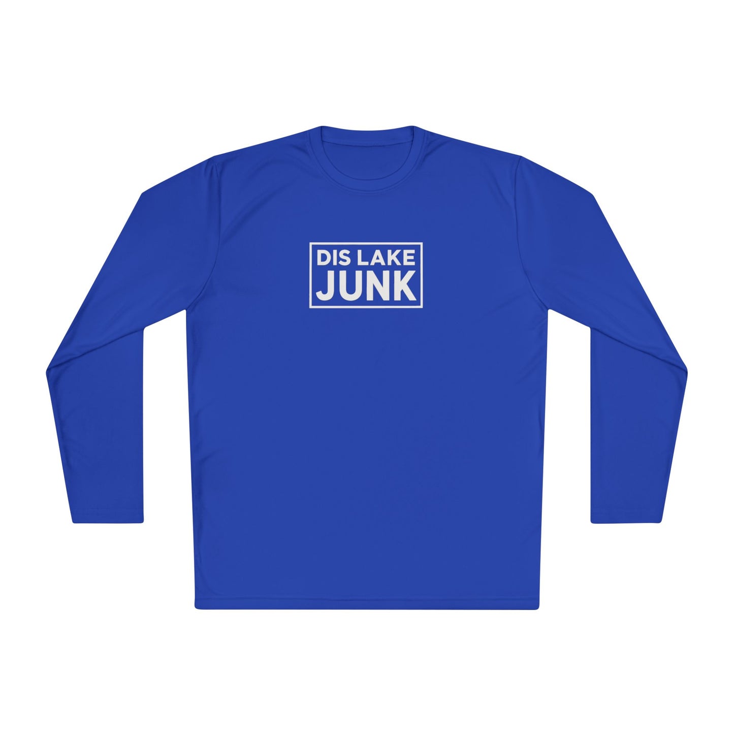 'DIS LAKE JUNK' Casual Shirt Lightweight Long Sleeve Tee
