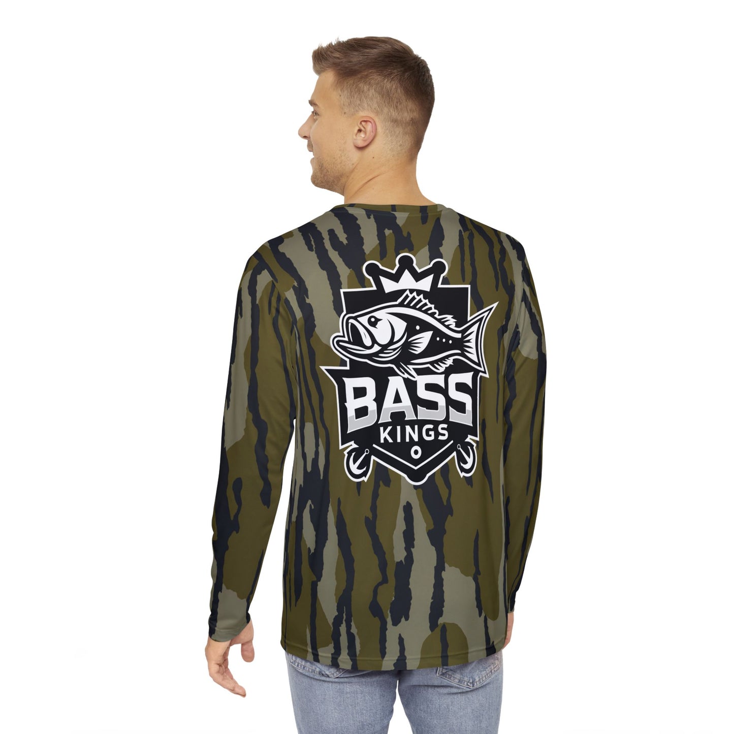 Bass Kings Men's Long Sleeve Fishing Shirt Hunting Shirt
