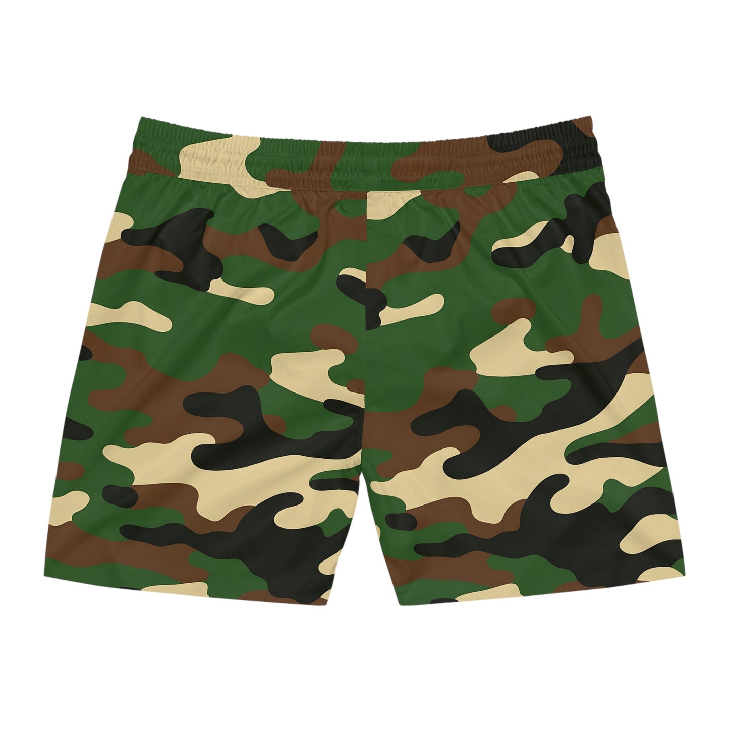 Camo Swim Trunks (Fishing Shorts) Brown