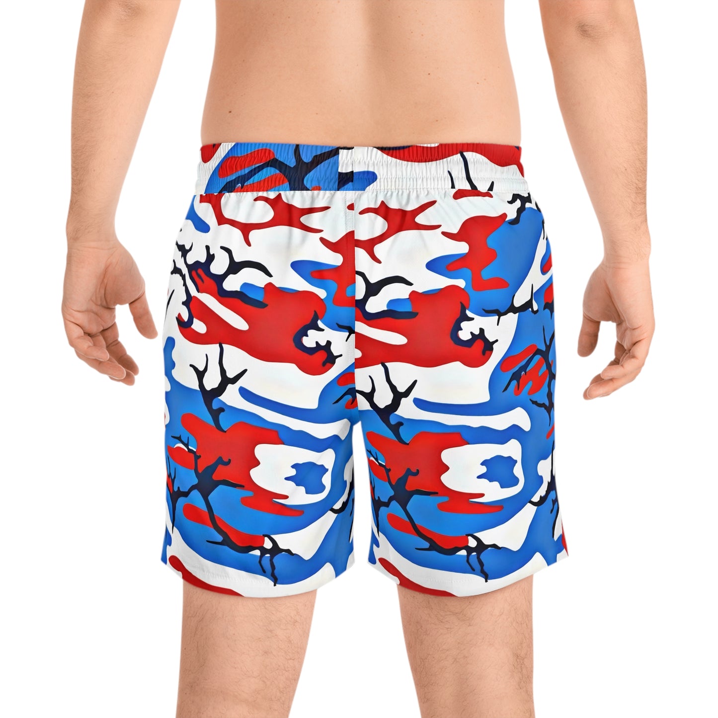 Bass Kings Shorts Camo American Flag Fishing