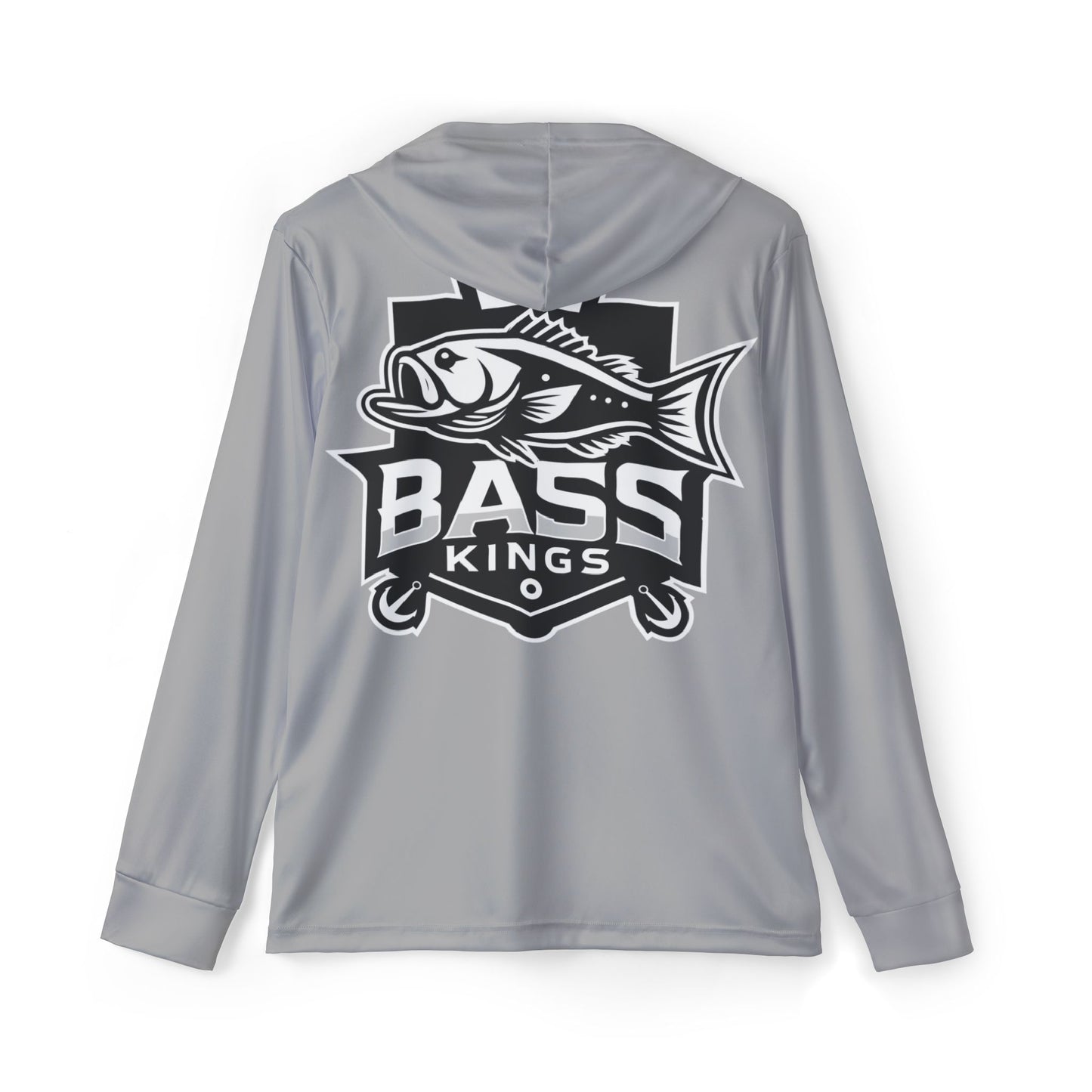 Silver Bass Kings Men's Fishing UPF Shirt (Hoodie)