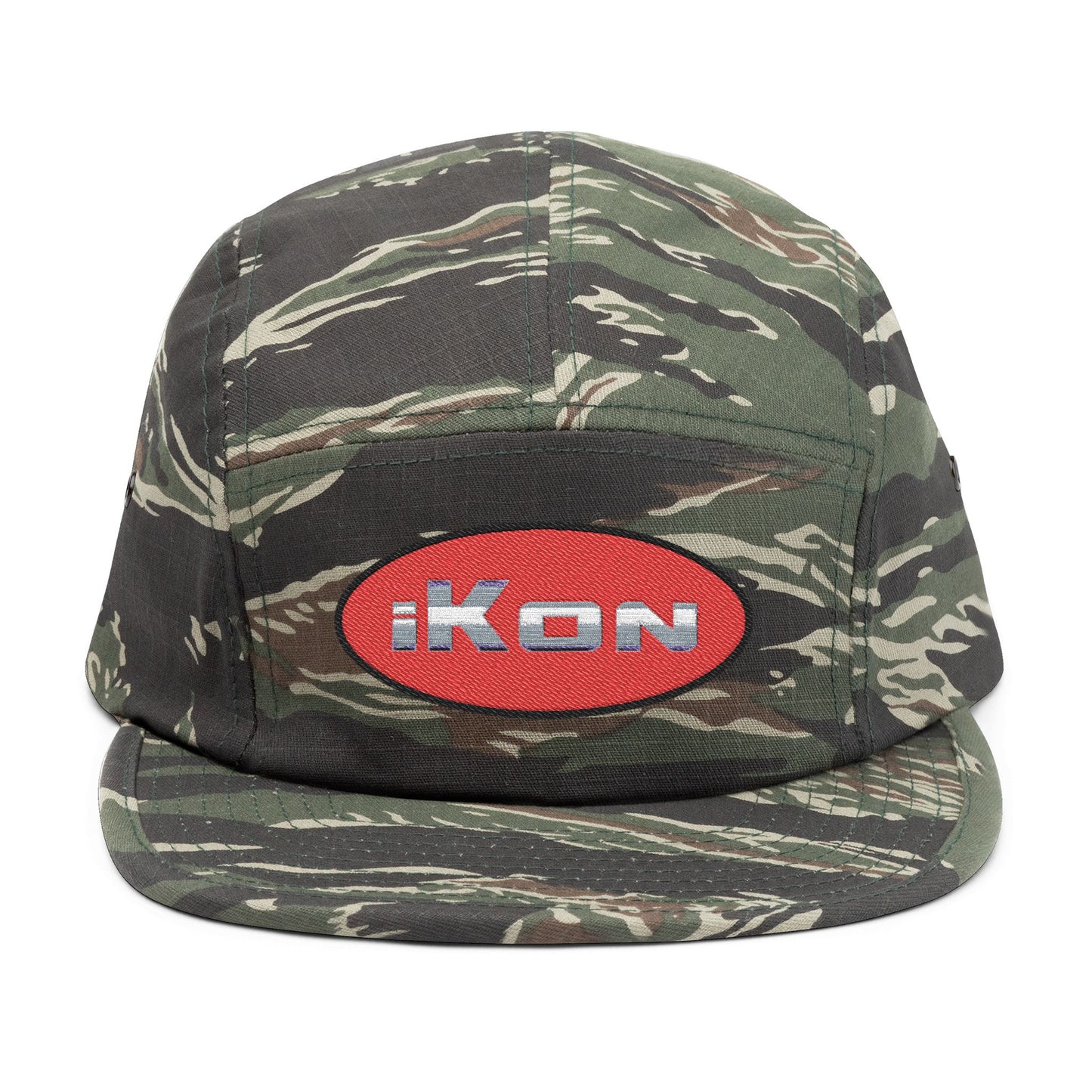 Ikon Boats Camo Embroidered 5 Panel Cap