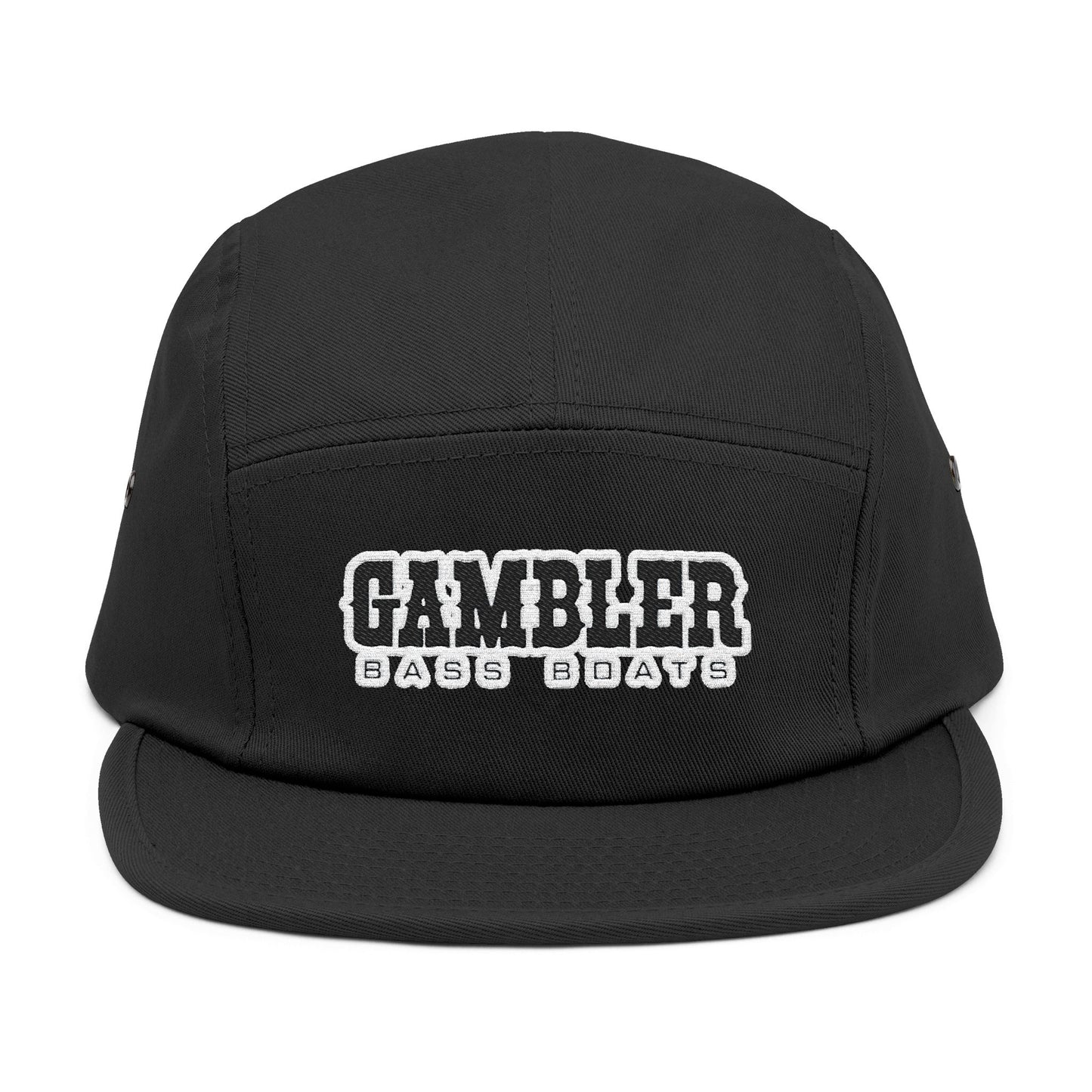 Gambler Camo Embroidered 5 Panel Cap