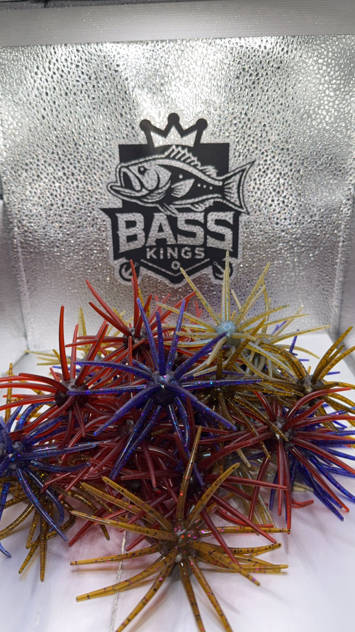 Rare Bass Kings SINKING Kraken Bug - 20MM Sea Urchin Dice Bait