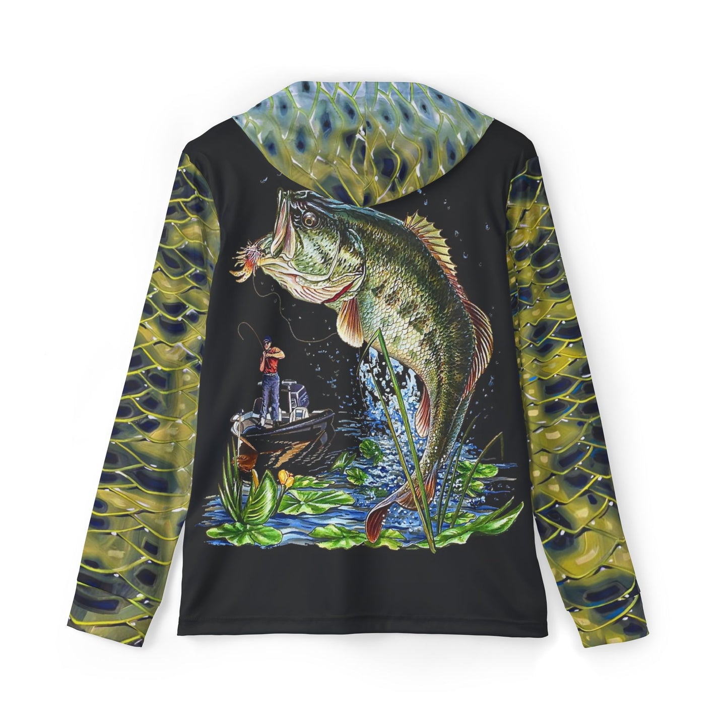 Bass Kings Bass Fishing Long Sleeve Performance UPF Shirt