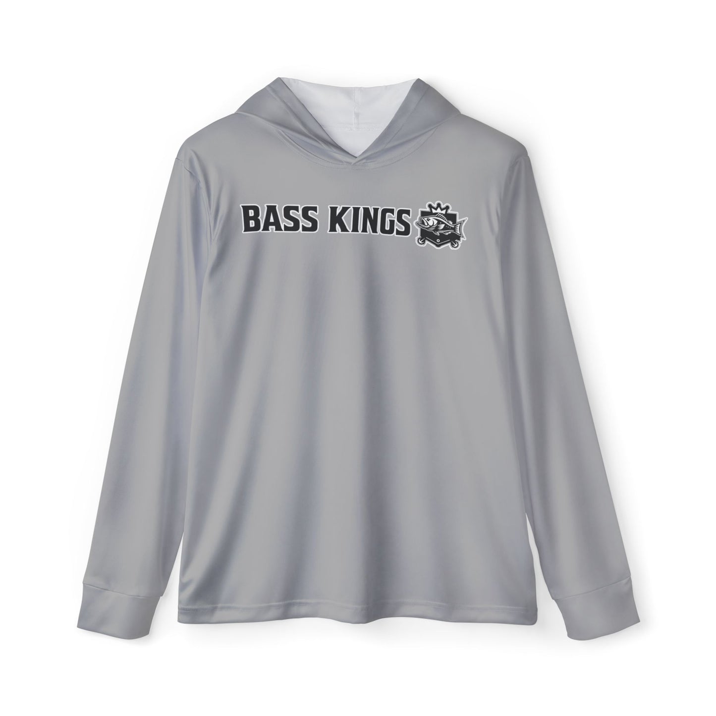 Silver Bass Kings Men's Fishing UPF Shirt (Hoodie)