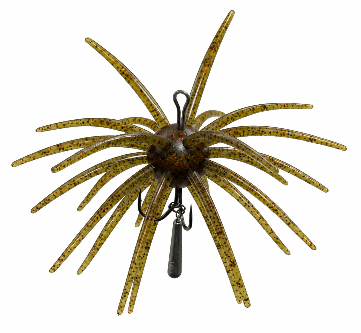 Bass Kings Weighted Urchin Frog Hook Rig