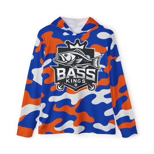 Florida Inspired Camo Bass Kings Men's Fishing UPF Shirt (Hoodie)