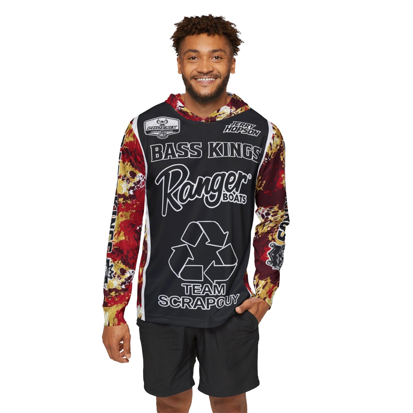 Jerry Hopson FULLY CUSTOM TOURNAMENT FISHING HOODED JERSEY