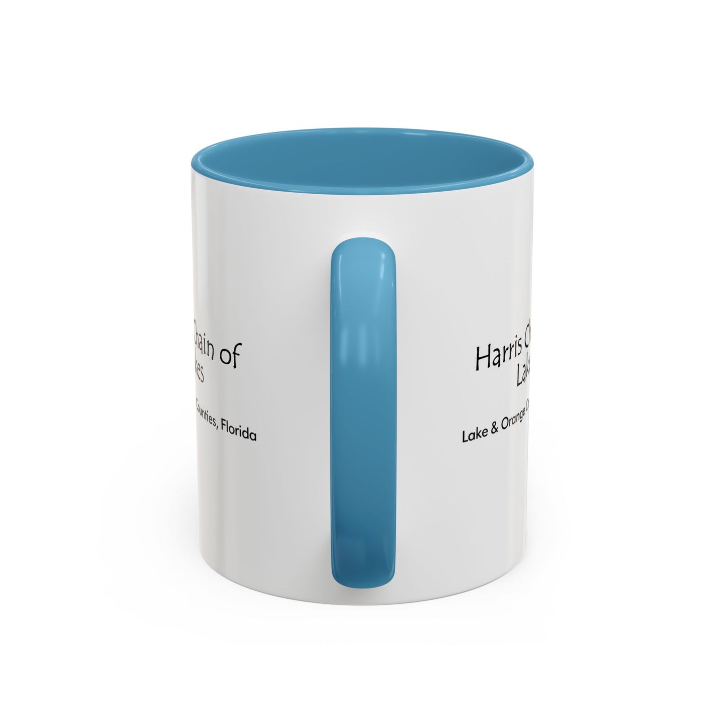 Harris Chain of Lakes Coffee Mug – Vintage Lake Map Accent Mug (11/15oz)