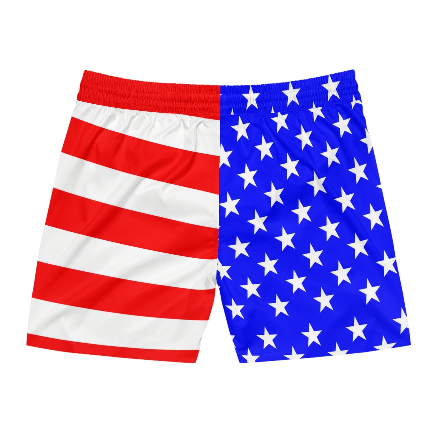 American Flag Mid-Length Shorts — Patriotic Men’s