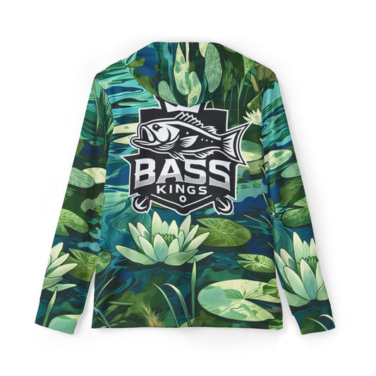 Bass Kings Men’s & Woman’s UPF Fishing Shirt Hoodie