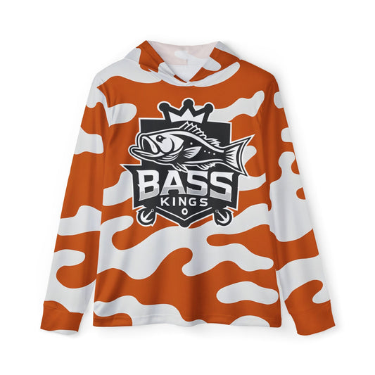 Texas Inspired Camo Bass Kings Men's Fishing UPF Shirt (Hoodie)