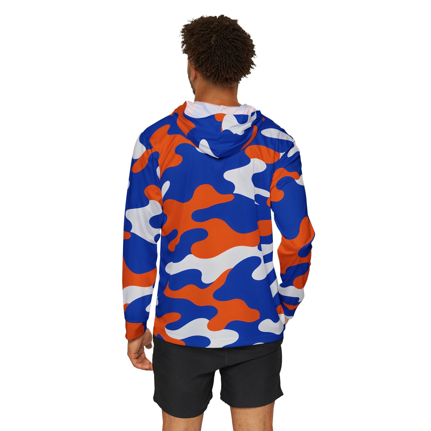 Florida Inspired Camo Bass Kings Men's Fishing UPF Shirt (Hoodie)
