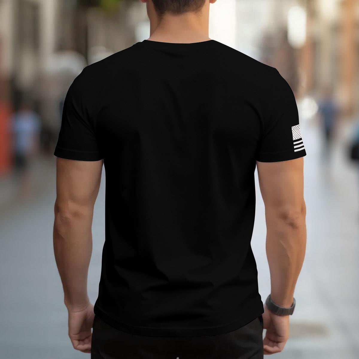 Protect At All Costs Shirt | Patriotic American Flag T-Shirt | Faith Family Freedom | Defender Graphic Tee | USA Patriot Apparel