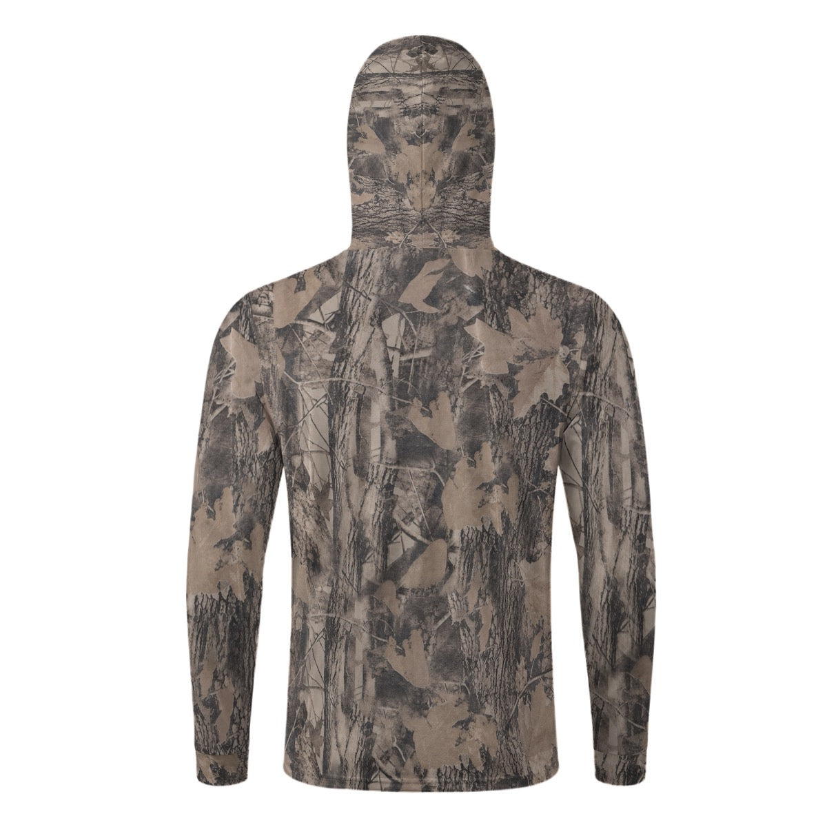 Phoenix Boats Performance Hooded Fishing Shirt | Lightweight UPF Sun Hoodie | Camo