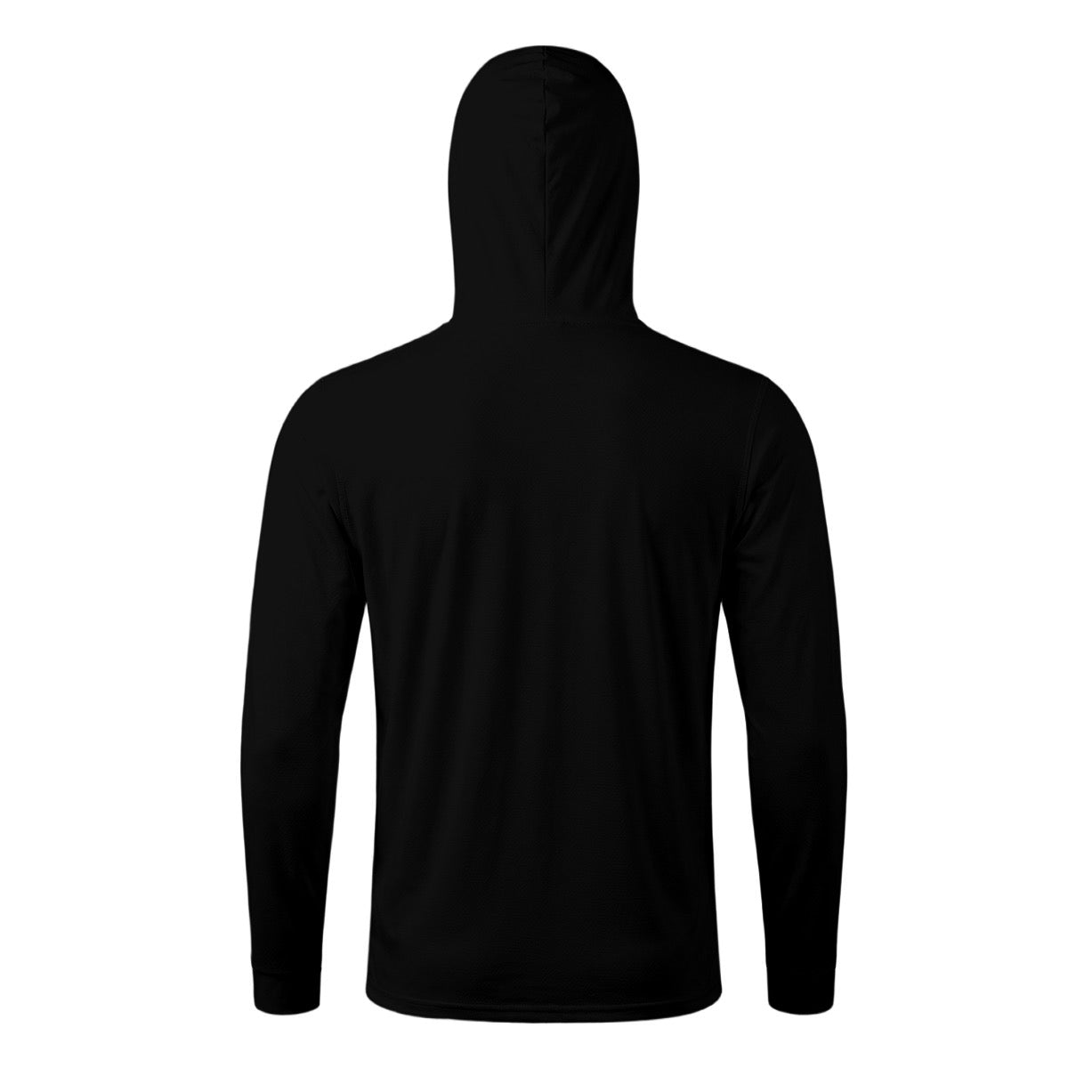 All-Over Print Men’s Sun Protection Hoodie with Face Cover and Thumb Holes