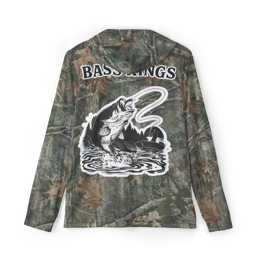Bass Fishing Bass Kings Camo Long Sleeve Performance Fishing Shirt