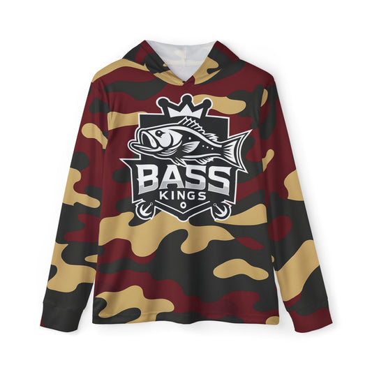 Florida State Inspired Camo Bass Kings Men's Fishing UPF Shirt (Hoodie)