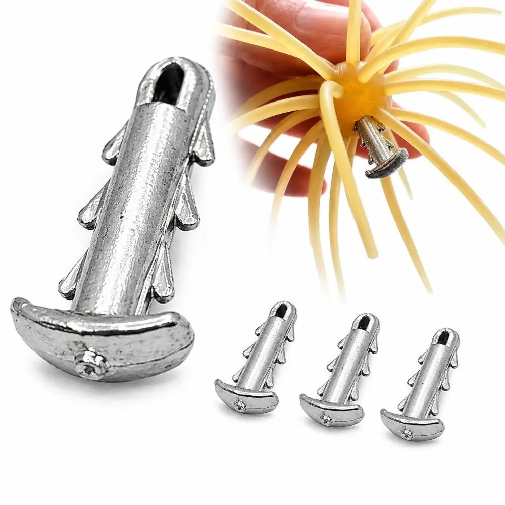 1PC Anti-Slip Sea Urchin Bait Anchor 3/16oz 1/8oz 3/32oz Shaped Sinker Stable with Locking Hook Sea Urchin Bait Hook Tool Integrated Plastic