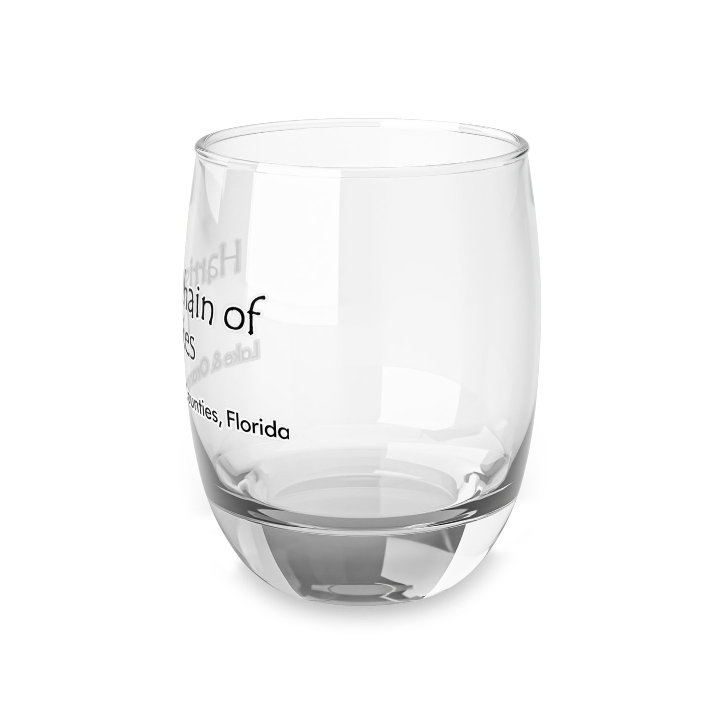 Harris Chain of Lakes Whiskey Glass – Lake & Orange Counties, Florida