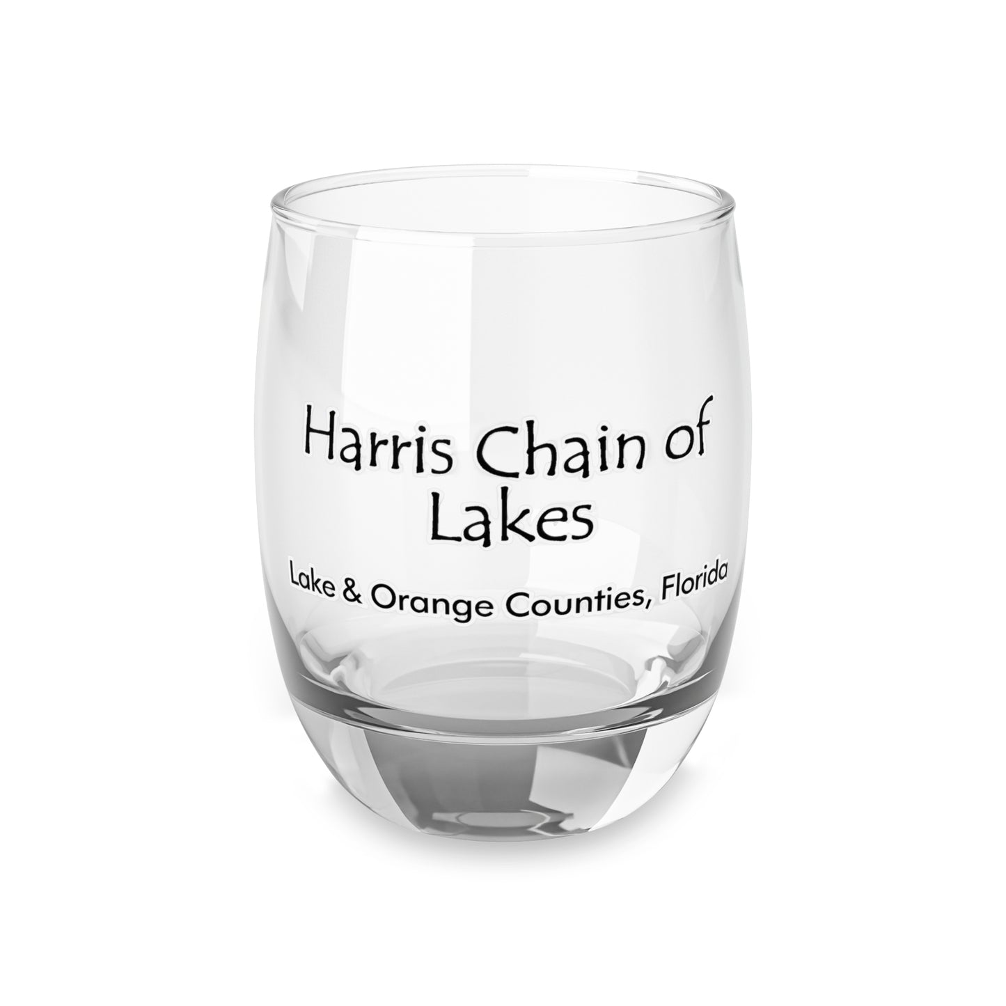 Harris Chain of Lakes Whiskey Glass – Lake & Orange Counties, Florida