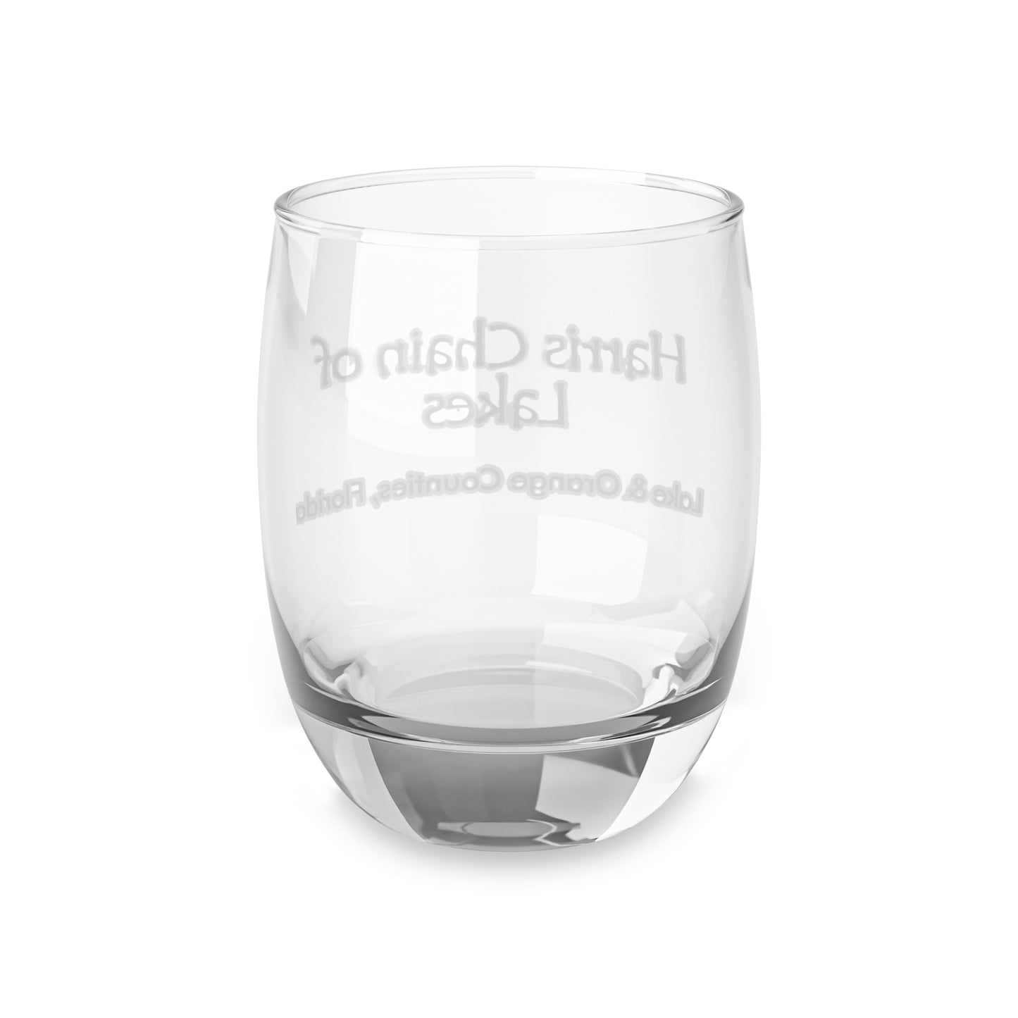 Harris Chain of Lakes Whiskey Glass – Lake & Orange Counties, Florida
