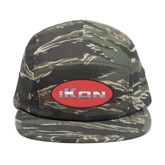 Ikon Boats Camo Embroidered 5 Panel Cap