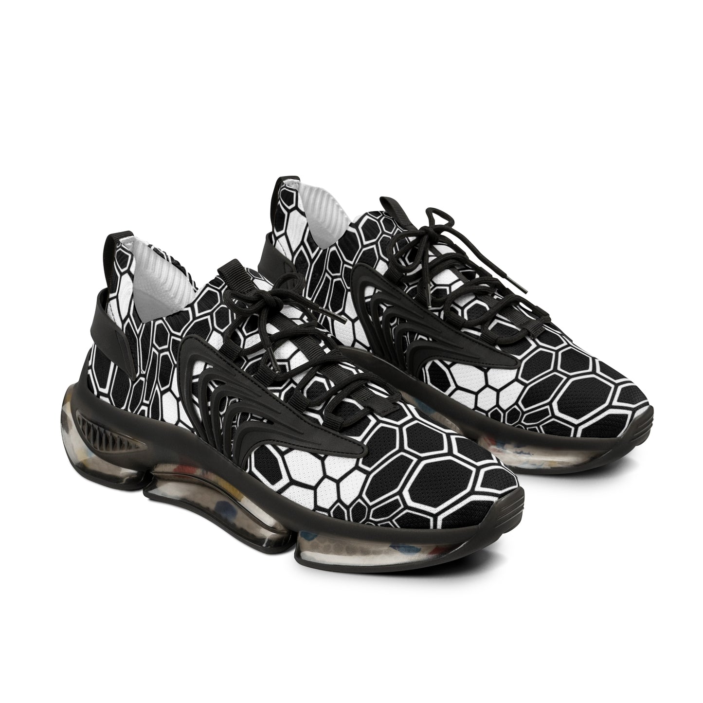 Fishing Shoes Black & White Camo Very Comfortable (Athletic)