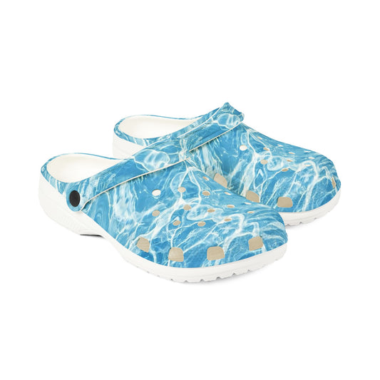 Water Camo Foam Clogs — Lightweight EVA Garden & Outdoor Slip-Ons