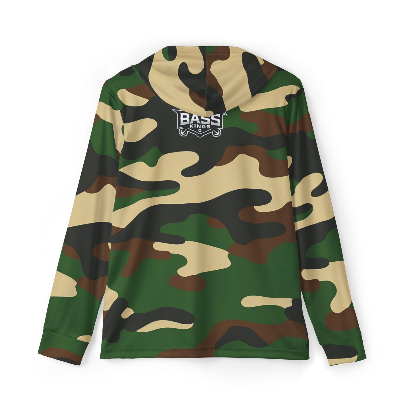 Camo Bass Kings Men's Fishing UPF Shirt (Hoodie)