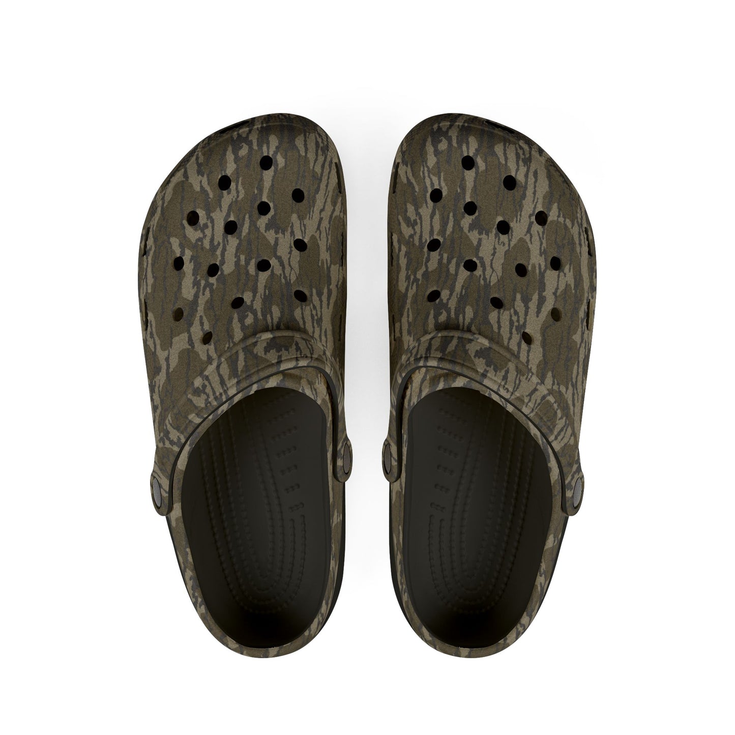 Old Camo Foam Clogs — Lightweight EVA Garden & Outdoor Slip-Ons