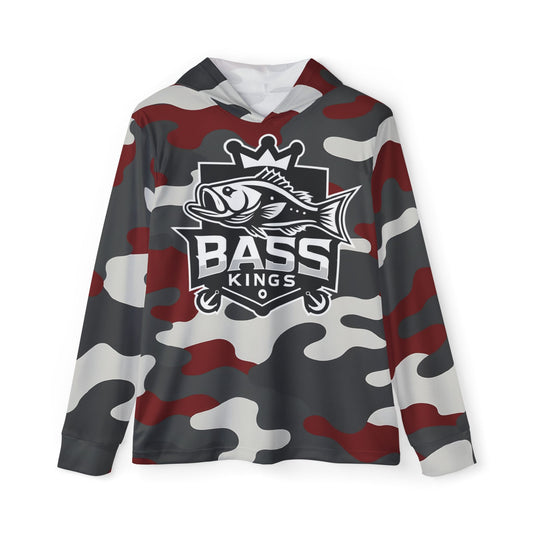 Alabama Inspired Camo Bass Kings Men's Fishing UPF Shirt (Hoodie)