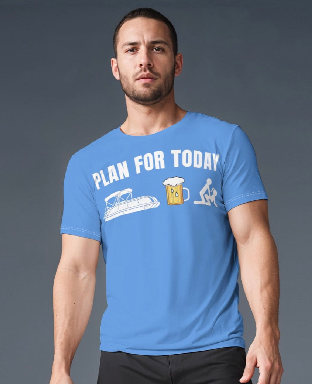 Plans For Today Funny Boating Sports T-Shirt