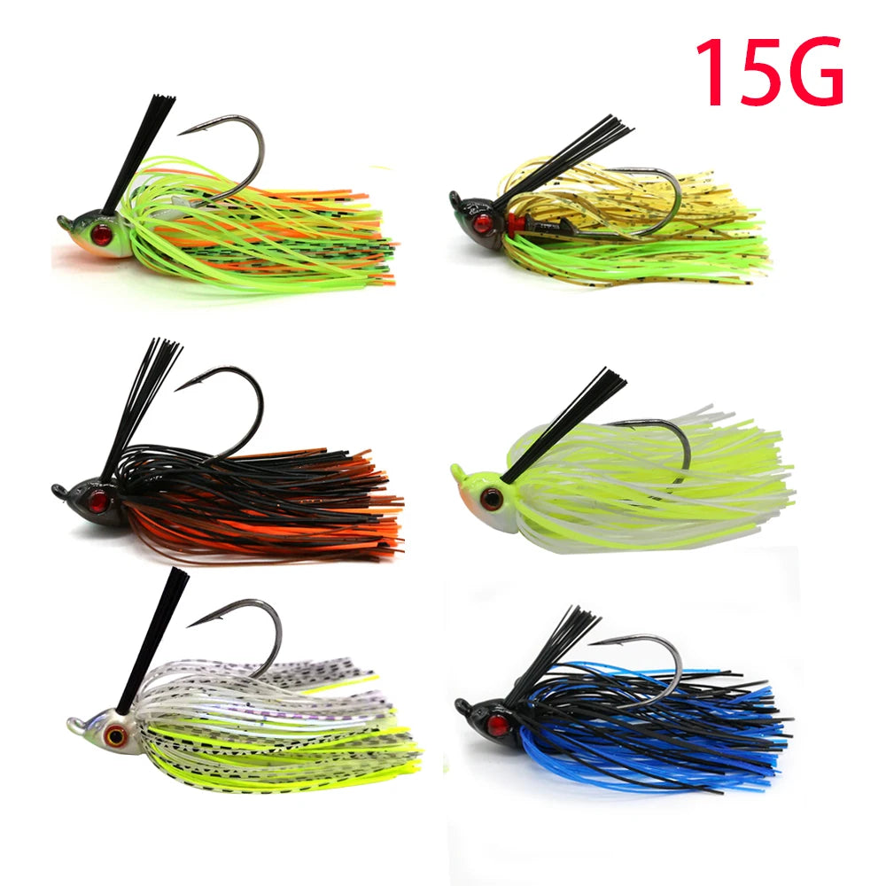 Mycena Bass Fishing Jig Collection – Skip, Football & Swim Jigs