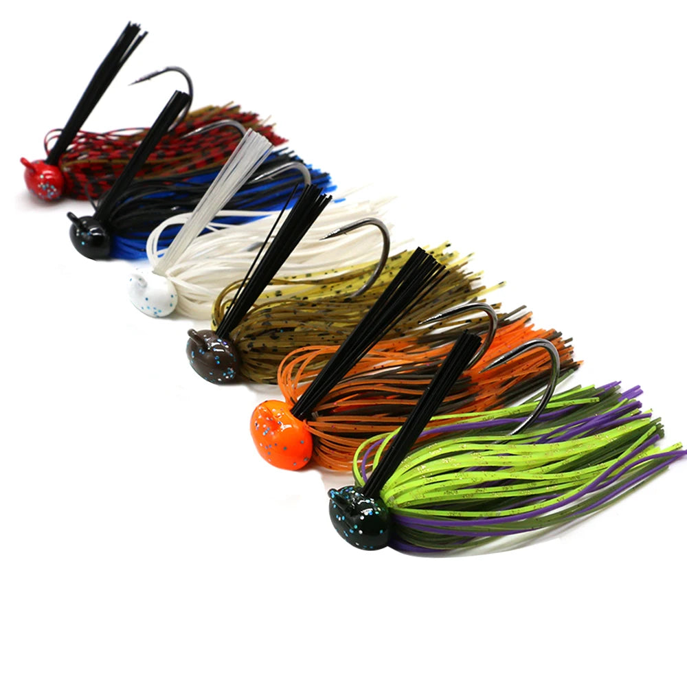 Mycena Bass Fishing Jig Collection – Skip, Football & Swim Jigs