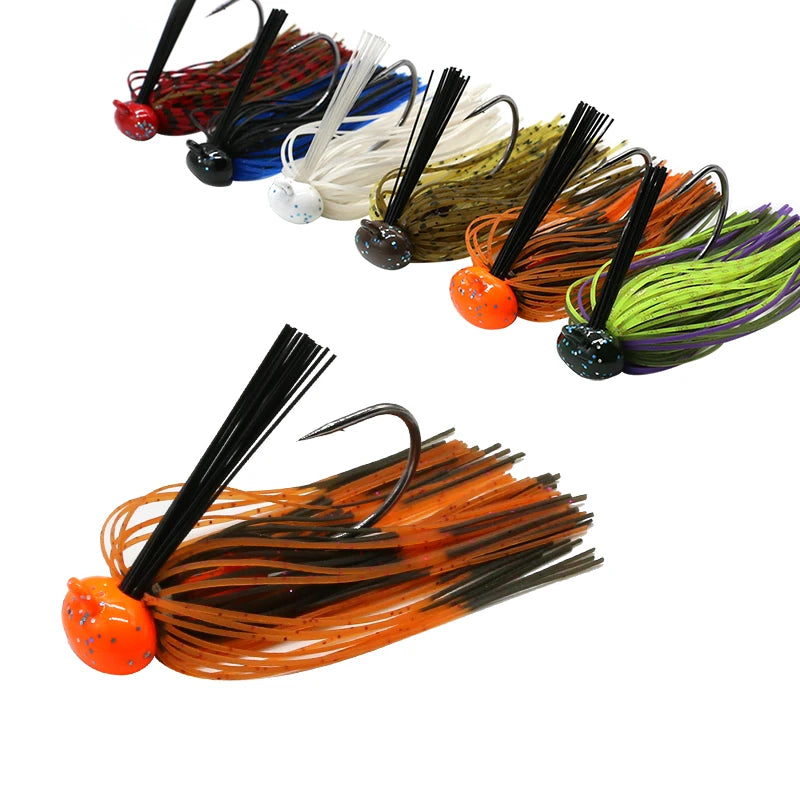 Mycena Bass Fishing Jig Collection – Skip, Football & Swim Jigs