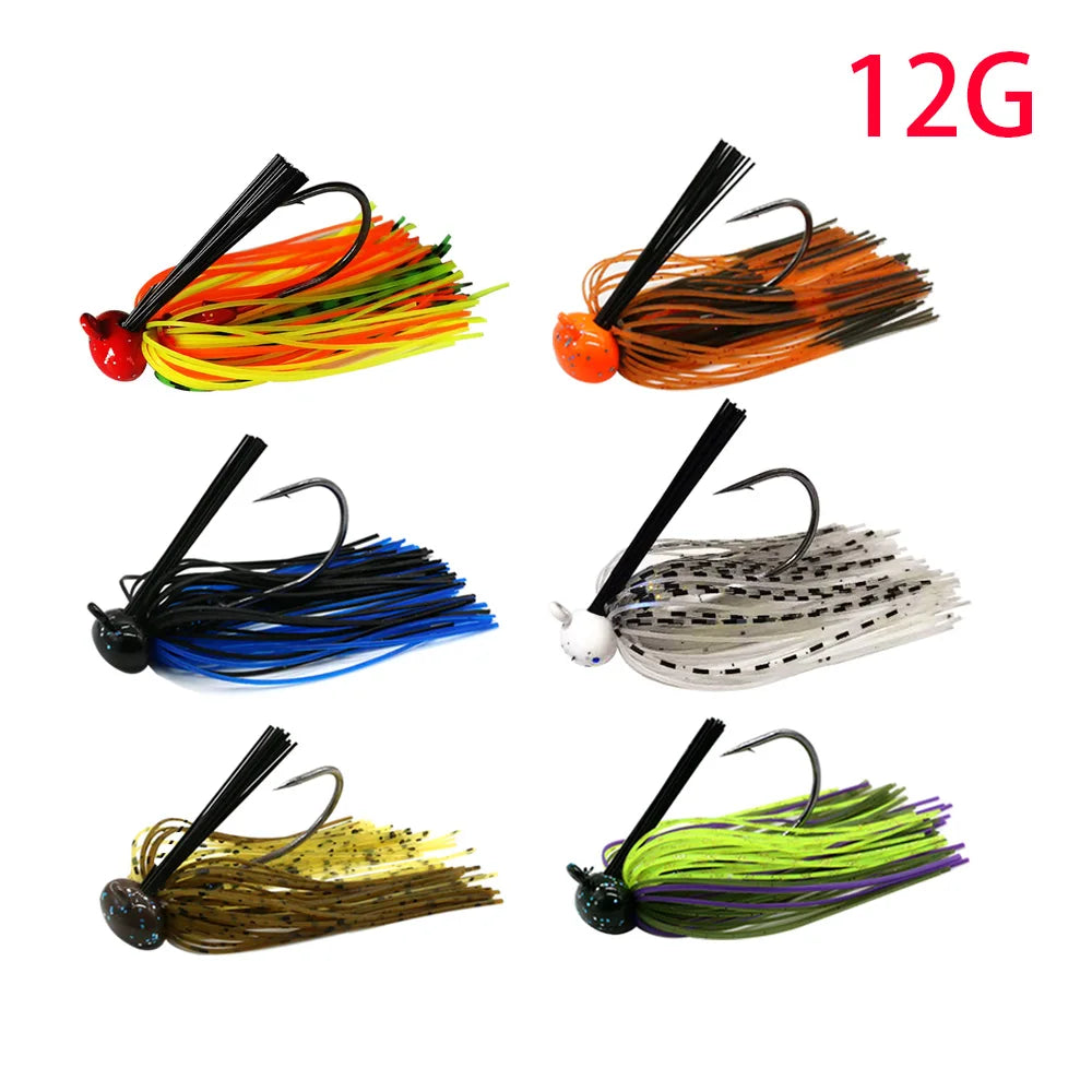 Mycena Bass Fishing Jig Collection – Skip, Football & Swim Jigs